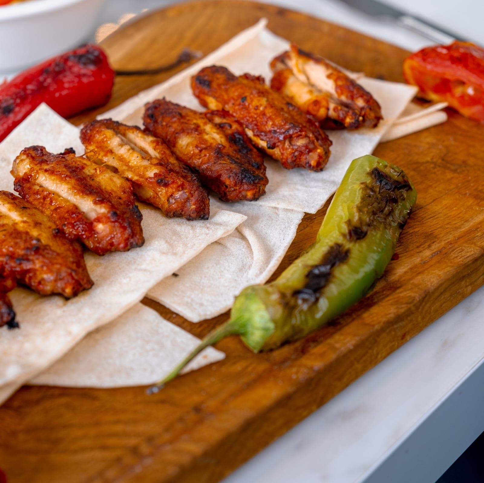 Charcoal Grilled Wings